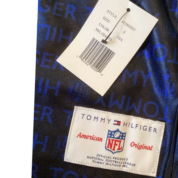 Tommy Hilfiger NFL “New York Giants” Crop Jersey Top - Picture 5 of 5